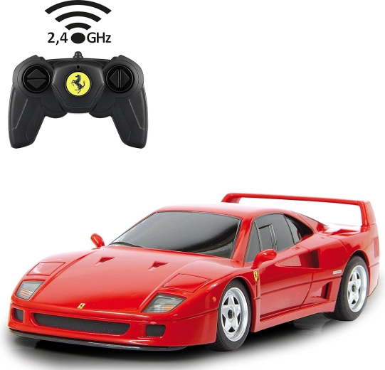 Jamara Ferrari F40 RC αυτοκίνητο 1:24 κόκκινο 2,4 GHz - 1 τεμάχιο