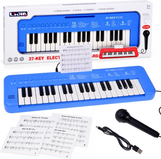Παιδικό ηλεκτρονικό keyboard με 37 πλήκτρα και μικρόφωνο