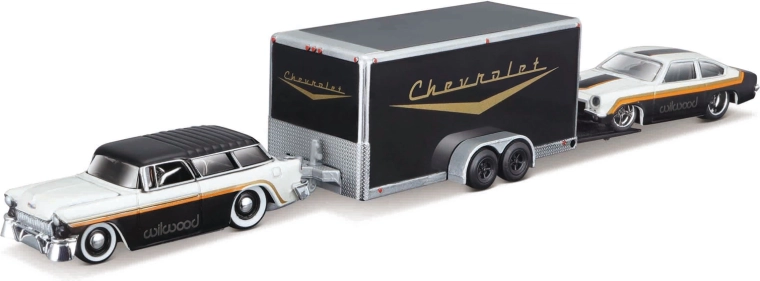 Maisto Design Team Haulers Chevrolet Nomad 1955 και Chevrolet Vega 1971 1:64