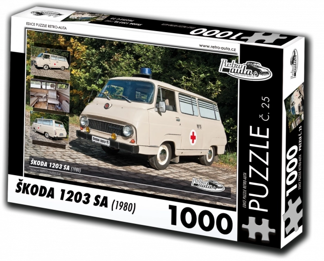 Παζλ Retro-Auta Škoda 1203 SA 1000 κομμάτια