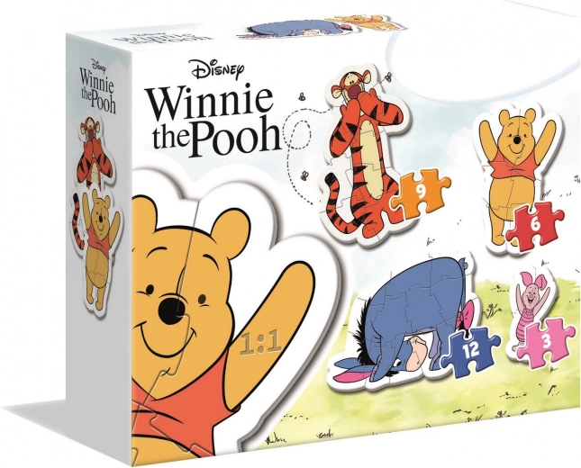 Clementoni τα πρώτα μου παζλ Winnie the Pooh 4σε1 (2–5 κομμάτια)
