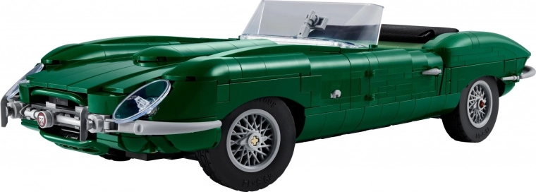 Εμβληματικό Jaguar E‑Type ως εκθεσιακό μοντέλο