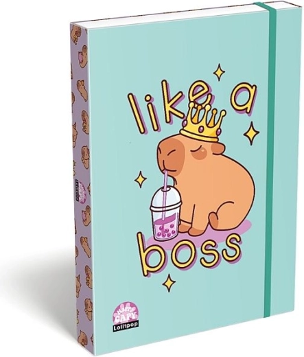 Θήκη για τετράδια A5 LizzyCard Capybara