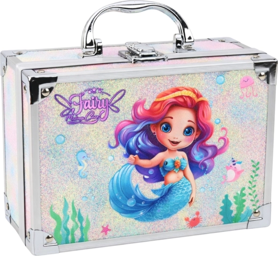 Λαμπερός σχεδιασμός με θέμα γοργόνα