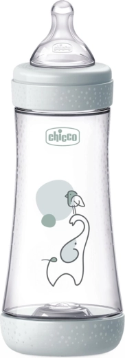 Chicco αντικολικό βρεφικό μπιμπερό Perfect5 300 ml, γρήγορη ροή 4μ+ - 1 τεμάχιο