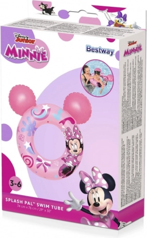 Bestway φουσκωτό σωσίβιο-κρίκος κολύμβησης 91 cm – πολύχρωμο