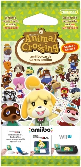 Κάρτες amiibo Animal Crossing – σειρά 1 (πακέτο 3 καρτών)