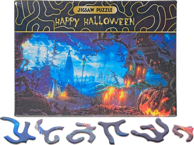 Παζλ Happy Halloween Κήπος με Κολοκύθες 468 κομμάτια