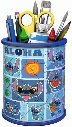 Βάση για μολύβια DISNEY Stitch – πλαστικό παζλ
