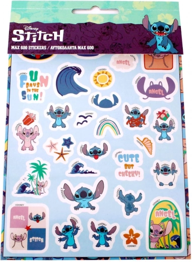 Σετ αυτοκόλλητων Lilo & Stitch (600 τεμ.)