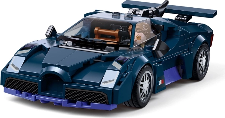 Sluban ModelBricks σπορ αυτοκίνητο μπλε 1:32