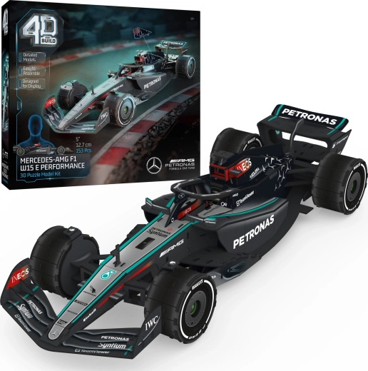 4D Build Mercedes-AMG Petronas F1 W15 E Performance μοντέλο 3D παζλ