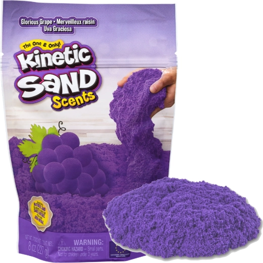Kinetic Sand Scents αρωματική κινητική άμμος σταφύλι 227 g