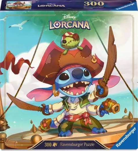 Παζλ Ravensburger Disney Lorcana Stitch – εξωγήινος κουρσάρος (300 κομμάτια)