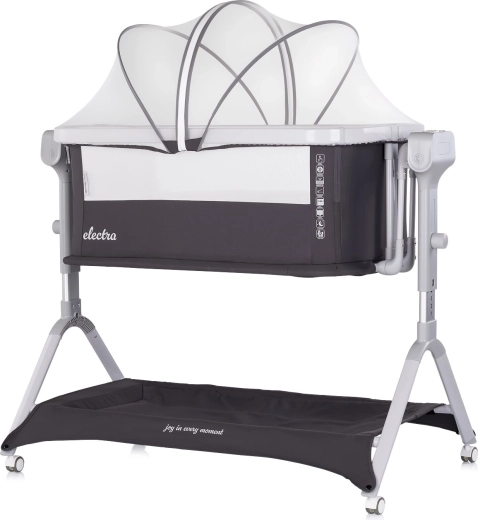 Chipolino ηλεκτρική κούνια 3 σε 1 Electra charcoal