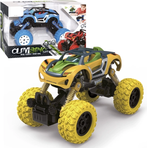 Βιδωτό αυτοκινητάκι 4WD 1:32 με μηχανισμό pull back (οπισθοκίνηση)