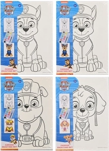 Ζωγραφική σε καμβά PAW PATROL – δημιουργικό σετ για παιδιά