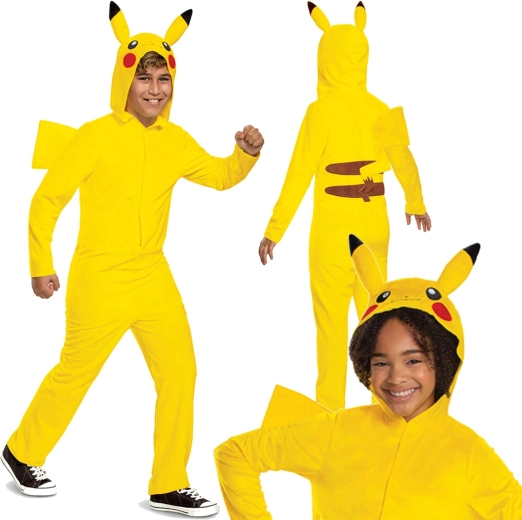 Παιδική στολή POKEMON Pikachu kigurumi 150–163 cm (14–16 ετών)