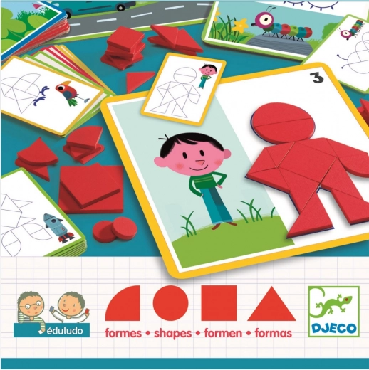 Eduludo – Διδακτικό παιχνίδι: Συνθέτουμε σχήματα
