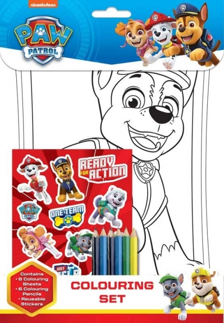 Σετ ζωγραφικής/χρωματισμού PAW PATROL από NICKELODEON