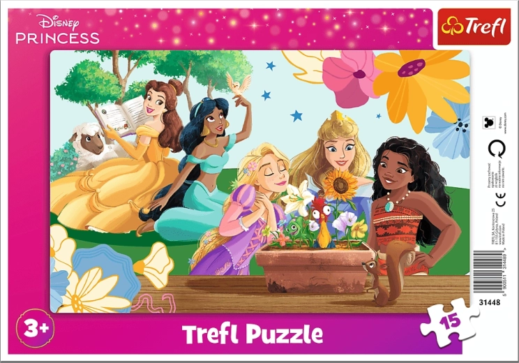 Παζλ Trefl Disney Princess: Η δύναμη του χαμόγελου, 15 κομμάτια