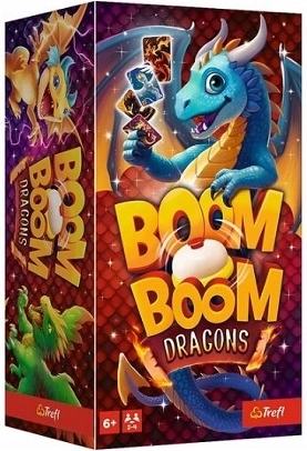 Trefl Boom Boom Smoki – παιχνίδι καρτών παρατηρητικότητας με βομβητή