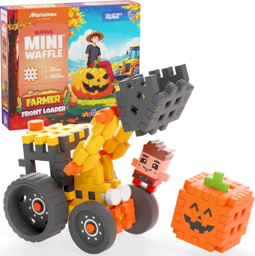 Mini Waffle Farmer – μπροστινός φορτωτής 50 τεμ. από τη Marioinex