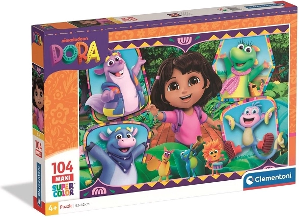 Clementoni maxi παζλ Dora – 104 κομμάτια