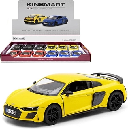 Μοντέλο αυτοκινήτου Audi R8 Coupé 2020 σε κλίμακα 1:36