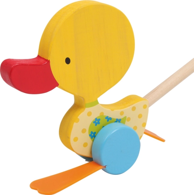 Small Foot παιχνιδάκι ώθησης κουνιστή πάπια Tine