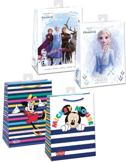 Argus χάρτινη τσάντα δώρου Frozen 2 / Minnie / Mickey 23 × 32 cm - 1 τεμάχιο