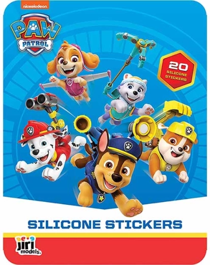 Παιχνίδι με σιλικονούχα αυτοκόλλητα Paw Patrol