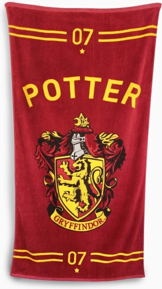 Πετσέτα μπάνιου Harry Potter Κουίντιτς 75x150 cm