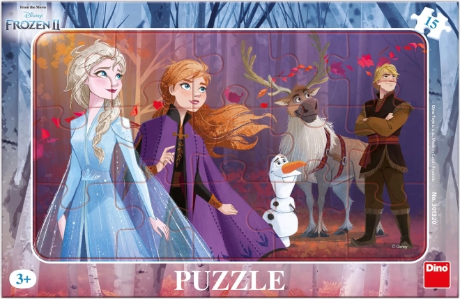 Παζλ Frozen II με τον Kristoff – 15 κομμάτια, επιτραπέζιο