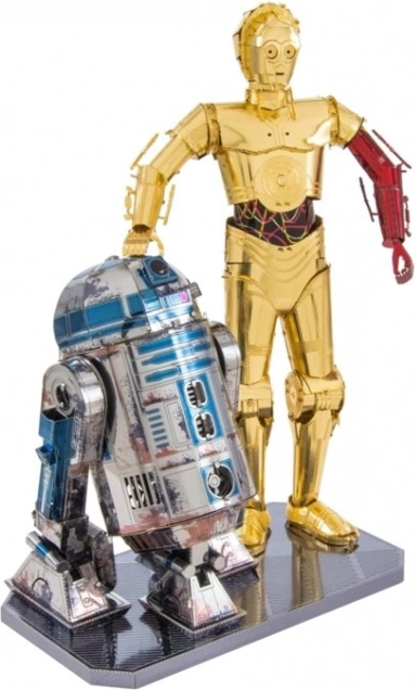 3D Μεταλλικό παζλ Star Wars: R2-D2 και C-3PO