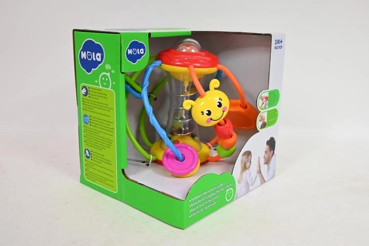 Hola SmilyPlay αισθητηριακή κουδουνίστρα-μπαλίτσα για μωρά