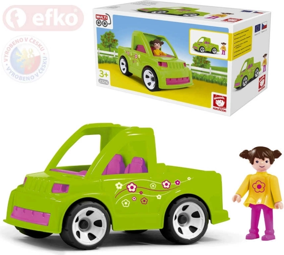 Efko Igráček MultiGO σετ αυτοκίνητο με κηπουρό σε κουτί