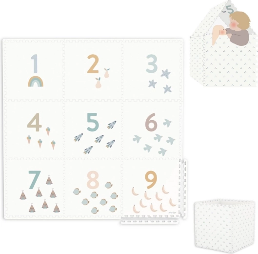 Play&Go tiloo EEVAA υπόστρωμα παιχνιδιού 2σε1 Numbers