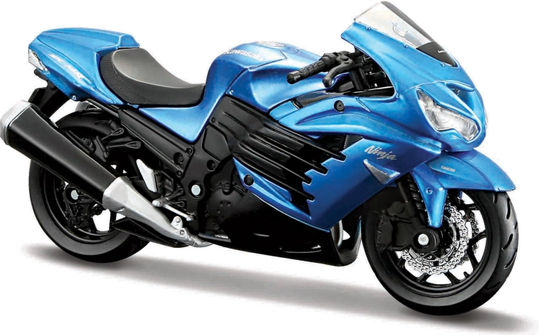 Μοτοσικλέτα Maisto Kawasaki Ninja ZX-14R μπλε 1:18