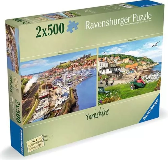 Παζλ Ravensburger Γραφικά Τοπία: Yorkshire 2×500 κομμάτια