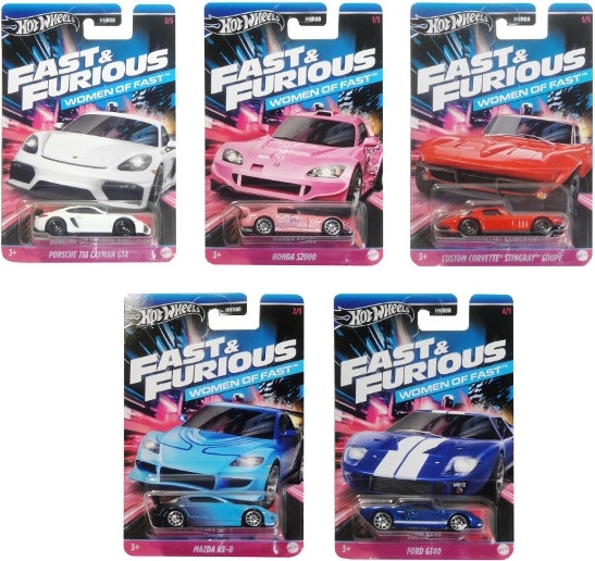 Αυτοκίνητο Hot Wheels Fast & Furious - 1 τεμάχιο