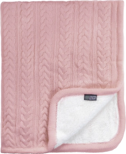 Vinter & Bloom κουβέρτα cuddly dusty rose