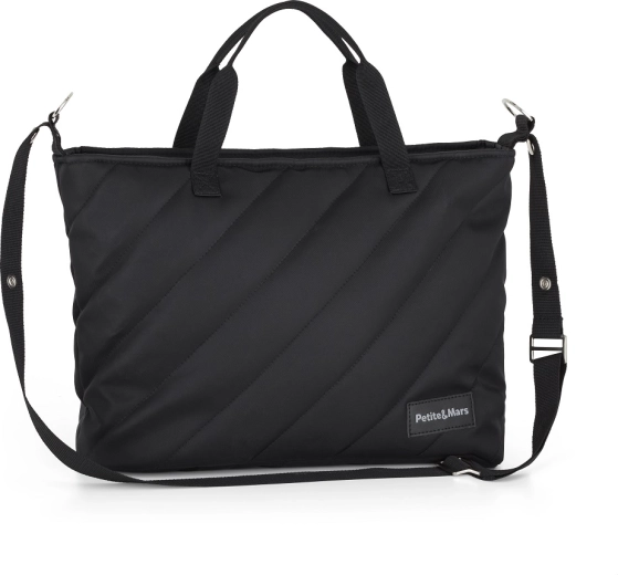 Petite&Mars τσάντα αλλαγής πάνας Mia Absolute Black