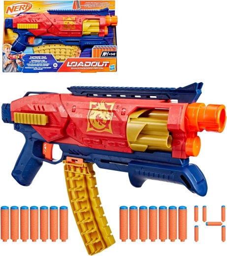 Hasbro Nerf Loadout Shadowspeed Recon εκτοξευτής με 14 βελάκια N1