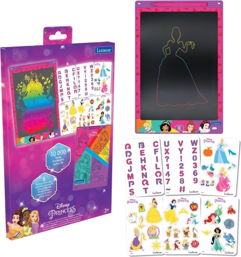 Παιδικό LCD tablet ζωγραφικής DISNEY Πριγκίπισσες από τη Lexibook