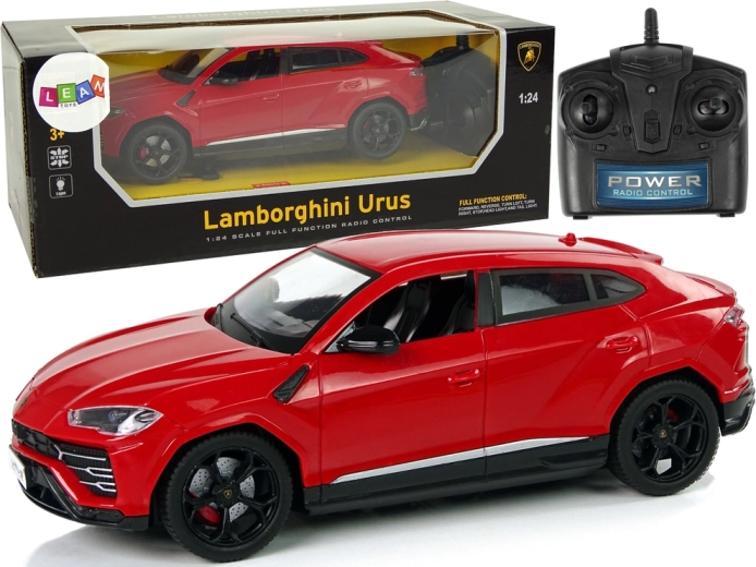 Τηλεκατευθυνόμενο αυτοκίνητο RC 1:24 LAMBORGHINI Urus κόκκινο με φώτα 2.4 GHz