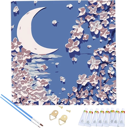 Όλα σε ένα κουτί: καμβάς, χρώματα και πινέλα