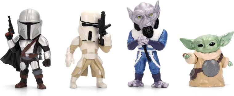 Τέσσερις ήρωες από το The Mandalorian