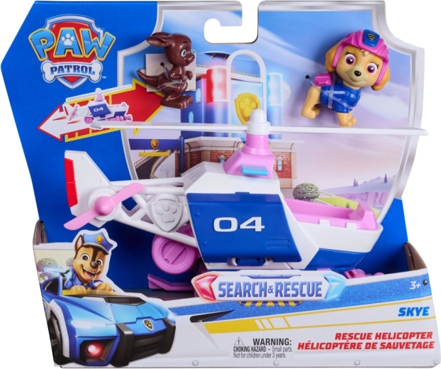 Paw Patrol σωστικό ελικόπτερο της Skye με φιγούρες