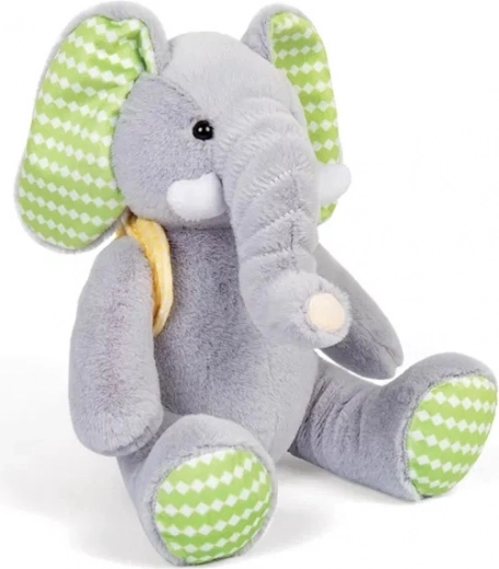 Λούτρινος ελέφαντας με σακίδιο 20 cm BIGJIGS TOYS